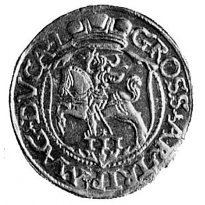 trojak 1564, Wilno, j.w. Kop. V. 3. -R-, H-Cz. 530.
