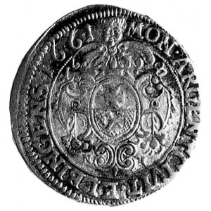 ort 1661, Elbląg, Aw: j.w., Rw: Herb Elbląga i napis, K...