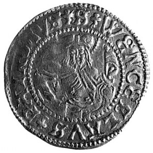 grosz b.r. (1506r.), Świdnica, Aw: Gryf i napis, Rw: Po...
