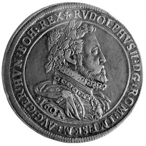 talar 1603r., Hall, Aw: Popiersie i napis, Rw: Tarcza h...