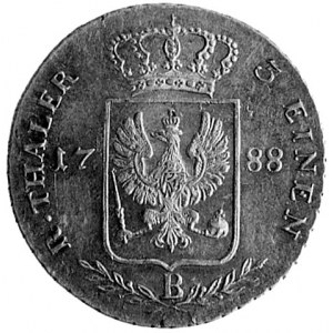 1/3 talara 1788, Wrocław, Aw: Popiersie i napis, Rw: Or...