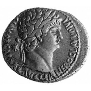 tetradrachma, Caesarea w Kapadocji, Aw: Popiersie Klaud...