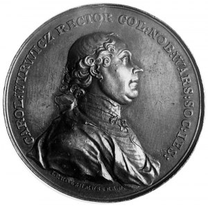 medal Karola Wyrwicza (1716-1793, jezuita, rektor Colle...