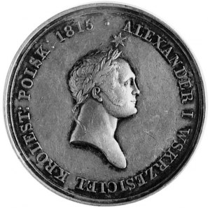medal z okazji śmierci Aleksandra I 1826, Aw: j.w., Rw:...