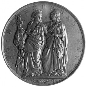 medal wydany przez Komitet Brukselski 1831, autorstwa B...