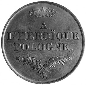 medal wydany przez Komitet Brukselski 1831, autorstwa B...