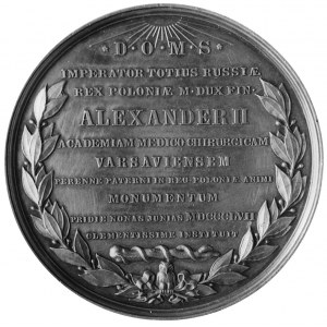 medal J. Minheimera na otwarcie Akademii Medyczno-Chiru...