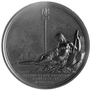 medal autorstwa Breneta na dotarcie armii francuskiej n...