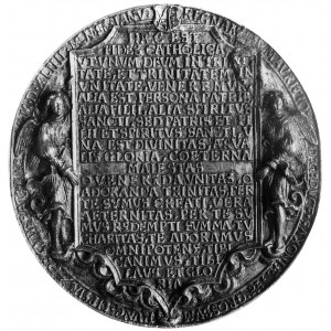 medal Trójcy Świętej roboty Hansa Reinharta Starszego z...