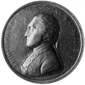 medal wybity z okazji pobytu Napoleona w Dreźnie 1807, ...