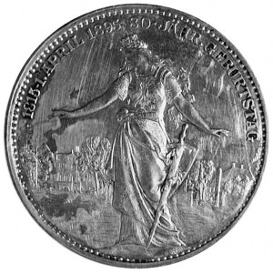 medal kanclerza Bismarcka w 80 rocznicę urodzin 1895, A...