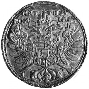 talar 1615, Wrocław, Aw: Herb miasta i napis, Rw: Orzeł...