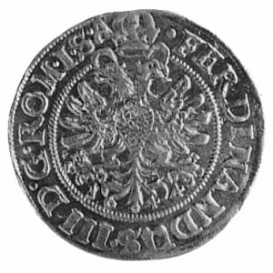 dukat 1644, Aw: Herb miasta i napis, Rw: Orzeł cesarski...