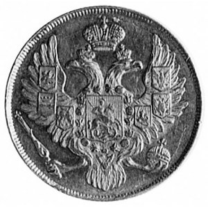 3 ruble 1842, Petersburg, Aw: j.w., Rw: j.w., Fr.143 pl...