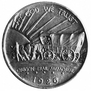 1/2 dolara 1926, Filadelfia, Aw: Zaprząg pionierów, Rw:...