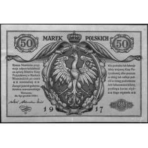 50 marek polskich 9.12.1916, \jenerał, nr A.0000000