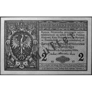 2 marki polskie 9.12.1916, \Generał, nr B.0000000
