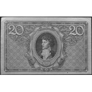 zestaw 2 banknotów 20 marek polskich 17.05.1919 a/ IG 2...