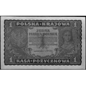 1 marka polska 23.08.1919, a/ I Serja BL 795341, b/ I S...