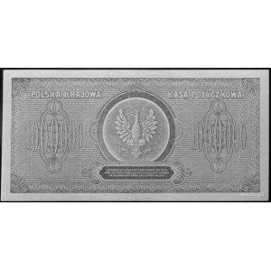1.000.000 marek polskich 30.08.1923, a/ nr A 5136987, b...