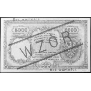 5.000 złotych 28.02.1919, S.A.268547, (na awersie i rew...