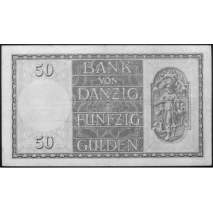 50 guldenów 5.02.1937 nr H 170, 910, Pick 63
