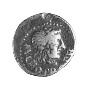 quinar- L. Porcius Licinius (118 p.n.e.), Aw: Głowa mło...