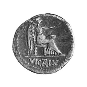 quinar- L. Porcius Licinius (118 p.n.e.), Aw: Głowa mło...