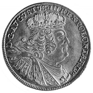 ort 1755, Lipsk, j.w., Kop.II.3b, Gum.2161, moneta w st...