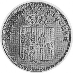 2 złote 1831, Warszawa, Aw: j.w., Rw: Nominał w wieńcu,...