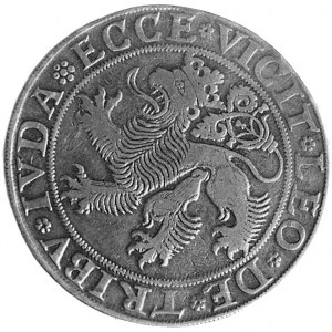talar 1544, Wrocław, Aw: Herb Wrocławia i napis, Rw: Le...