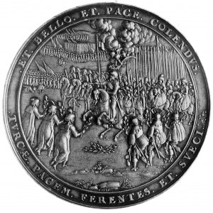 medal sygnowany S.D. (Sebastian Dadler) wybity w 1636 r...