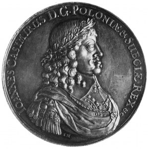 medal sygnowany IH (Jan Höhn senior) wybity w 1658 r. w...