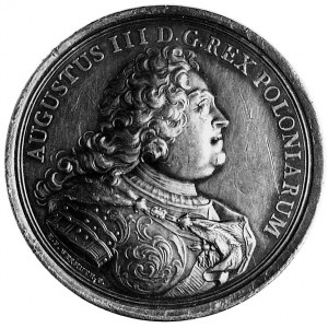 medal sygnowany H.F. Wermuth b.d., wybity na cześć pary...
