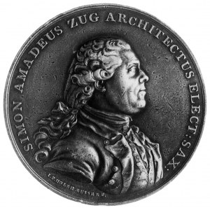 medal sygnowany I.P. Holzhaeusser dedykowany architekto...