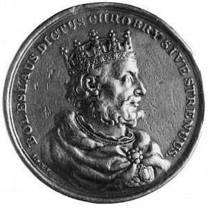 medal Holzhaeussera (świta królewska)- Bolesław Chrobry...