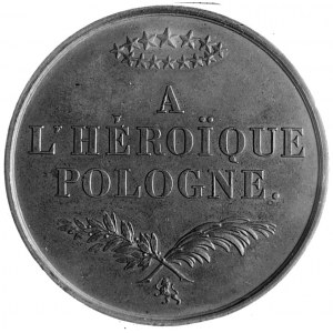 medal autorstwa Barre’a wydany przez Komitet Brukselski...