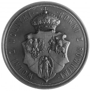 medal sygnowany P. TASSET wybity w 1869 r. z okazji 300...