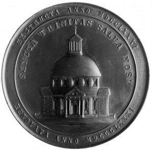 medal niesygnowany autorstwa Simeona Puscha z okazji 10...