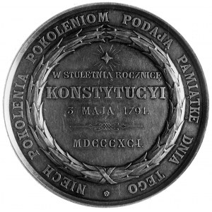 medal sygnowany L.Chr.Lauer wybity w Norymberdze z okaz...