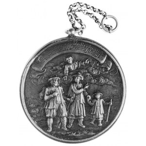 medal śrubowy niesygnowany (medalier Abraham Remshard z...