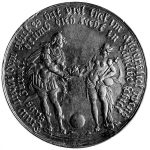 medal niedatowany, sygnowany S.D. (Sebastian Dadler- z ...