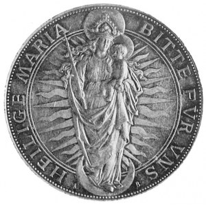 medal sygnowany A.B. (Börsch), wybity w 1894 r. na czte...