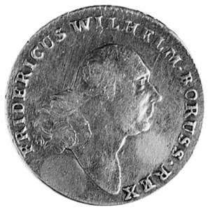 Fryderyk Wilhelm II (1786-1797), 3 grosze (trojak) 1797...