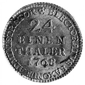 1/24 talara 1768, j.w., moneta w stanie gabinetowym