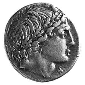 L. Memmius (109-108 p.n.e.), denar, Aw: Głowa męska w p...