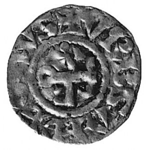 Andegawenia, Foulques V (1109-1129), denar, Aw: Monogra...