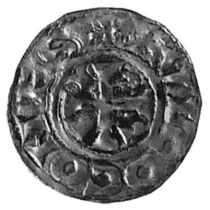 Andegawenia, Foulques V (1109-1129), denar, Aw: Monogra...