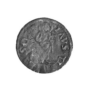 Augustyn Barbadigo II 1485-1501, denar, Aw: Stojący Chr...