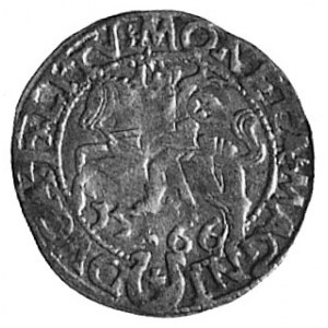 półgrosz 1566, Tykocin, j.w., Kop.IIt.b -rrr-, Gum.607 ...
